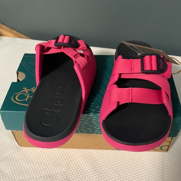 NEW CHACO KIDS CHILLOS SLIDE SIZE: 3M - Picture 7 of 8